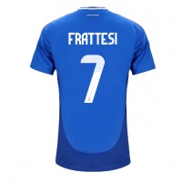 Camiseta Italia Davide Frattesi #7 Primera Equipación Eurocopa 2024 manga corta